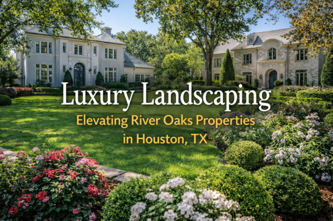 Luxury Landscaping Houston