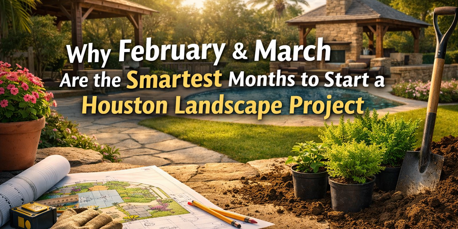 Smartest Months to Start a Landscape Project