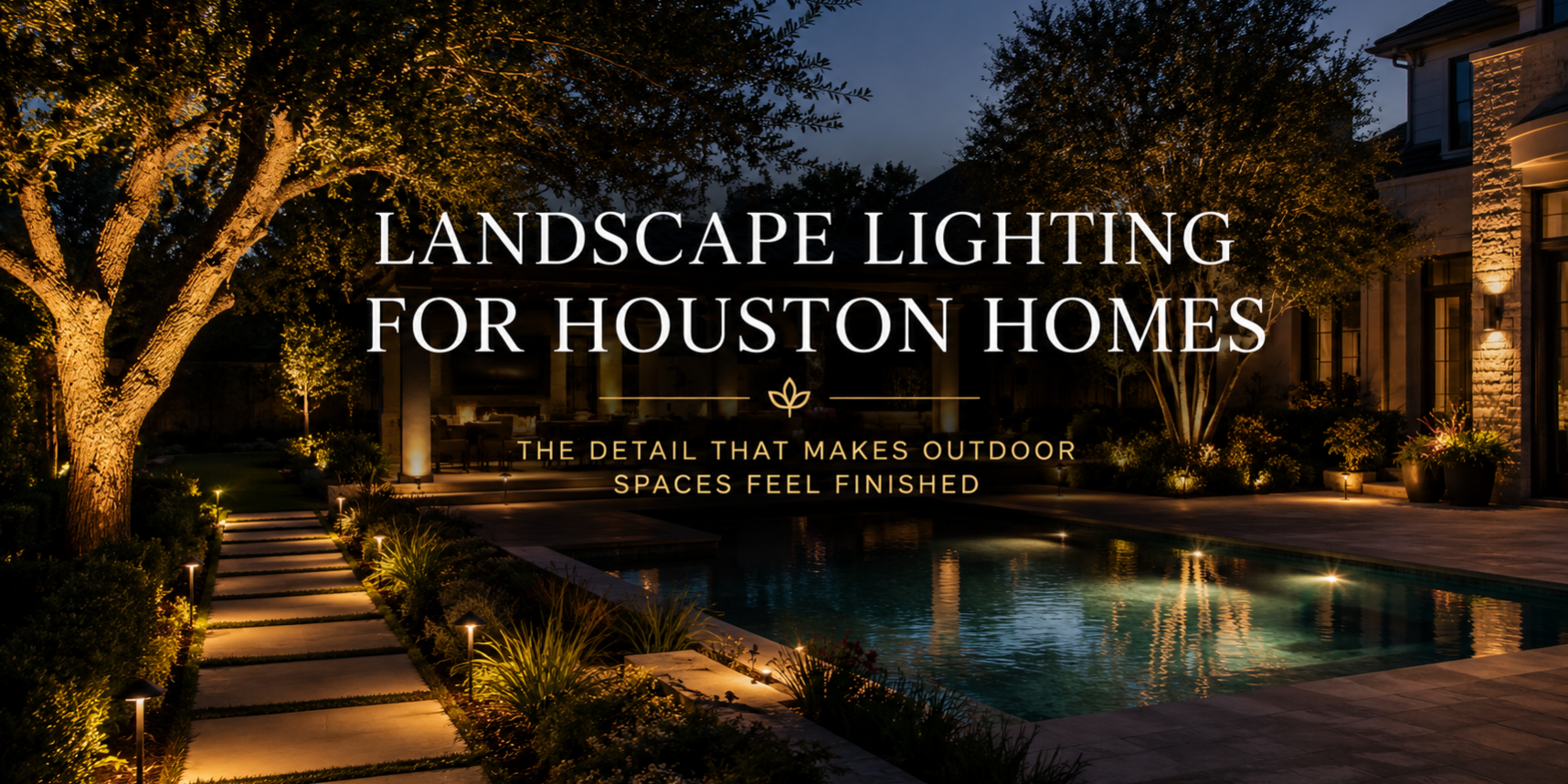 landscape lighting for houston homes