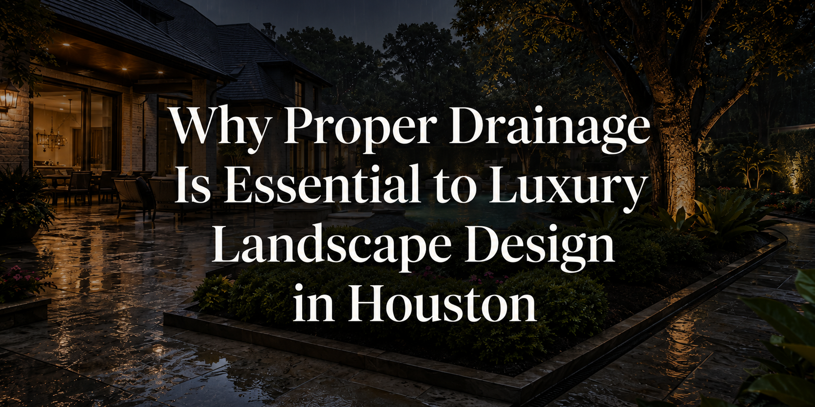 Irrigation Houston Luxury Homes